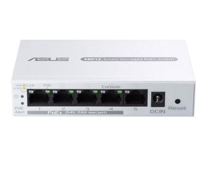 Switch ASUS Smart EBP15 5xGE (4xPoE+ 60W)